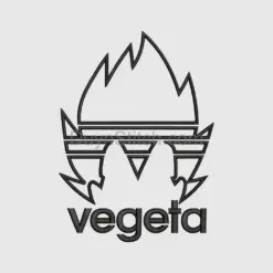 Vegeta Logo Embroidery