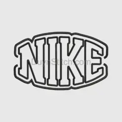 Embroidered Nike Logo Embroidery