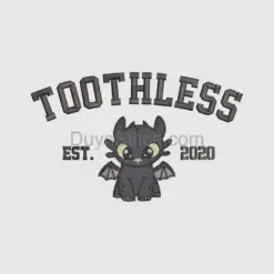 Chibi Toothless  Embroidery