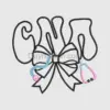 CNA Bow and Stethoscope Applique