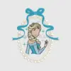 Elsa-Inspired  Embroidery