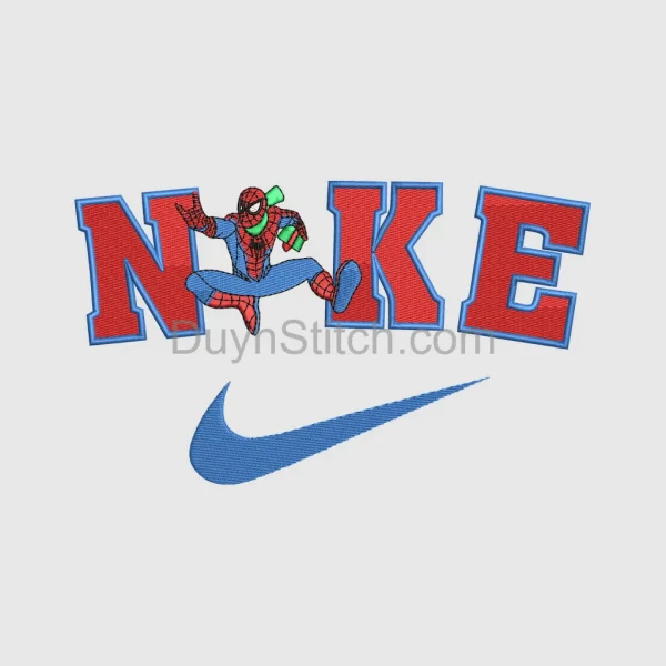 Spider-Man and Nike Logo Fusion