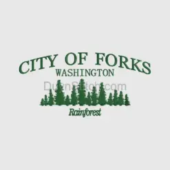 Forks Washington Rainforest Logo