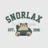 Snorlax Embroidery