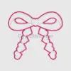 Heart Ribbon Bow Embroidery