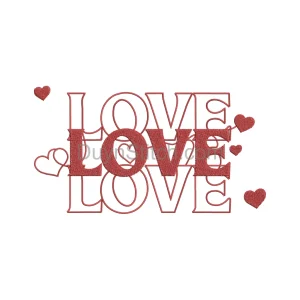 Love Letters With Hearts