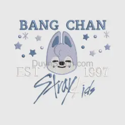 Stray Kids Bang Chan  Embroidery