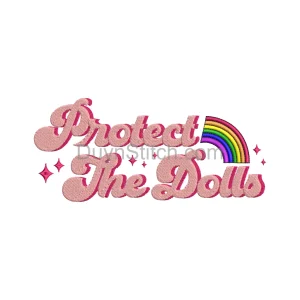 Protect the Dolls Embroidery