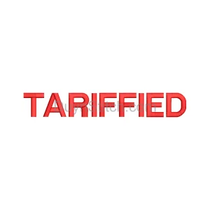 Red Tariff Embroidery