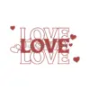 Heartfelt Love Embroidery