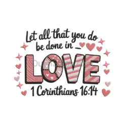 Love Inspiration Embroidery