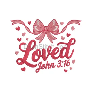 Loved and Cherished Embroidery