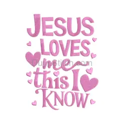 Jesus love me this I know