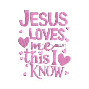 Jesus love me this I know