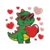 Dinosaur Heart Hug