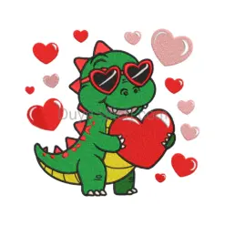Dinosaur Heart Hug