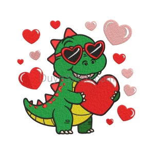Dinosaur Heart Hug