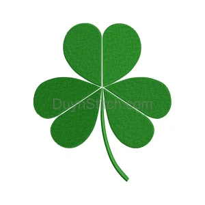 Lucky Clover Embroidery Design