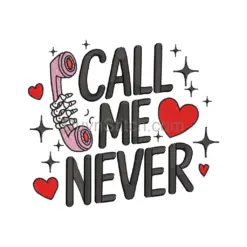 Skeleton Phone Embroidery