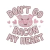 Piggy Love Embroidery