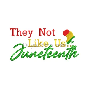 Juneteenth Heritage Embroidery