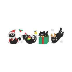 Christmas Cat Delight