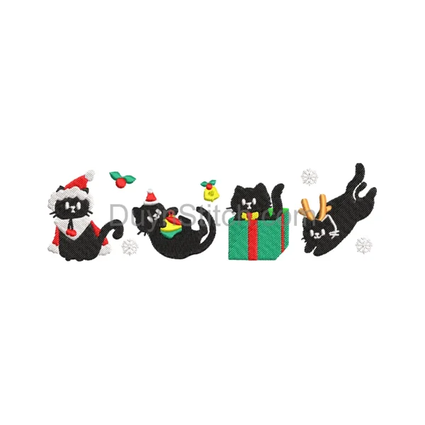 Christmas Cat Delight