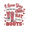 Love from Hat to Boots Design