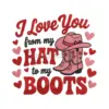 From My Hat to My Boots