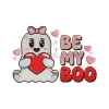 Be My Boo Ghost Embroidery