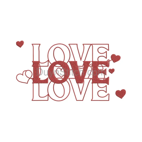 Love Letters With Hearts