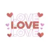 Heartfelt Love Embroidery