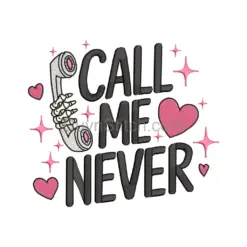 Call Me Never Skeleton Design