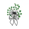 Lucky Clover Bouquet Embroidery