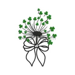 Lucky Clover Bouquet Embroidery