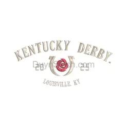 Kentucky Derby Iconic Embroidery