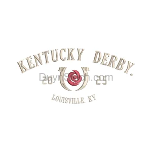 Kentucky Derby Iconic Embroidery