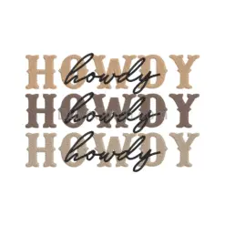 Howdy Cowboy Charm