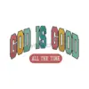 God Is Good Inspirational Embroidery