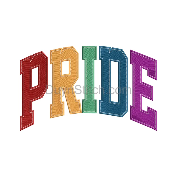 Rainbow PRIDE Embroidery Patch