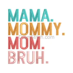Mama Moments Embroidery
