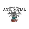 Anti-Social Book Club Embroidery