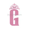 Royal Monogram G With Tiara