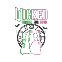 Wicked Enchantment Embroidery Design