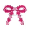 Heart Bow Embroidery