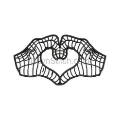 Spider Heart Design
