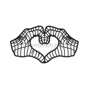 Spider Heart Design