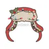 Festive Winter Hat Embroidery Design