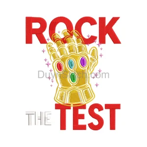 Rock the Test Gauntlet Patch