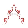 Heart Strings Embroidery Design